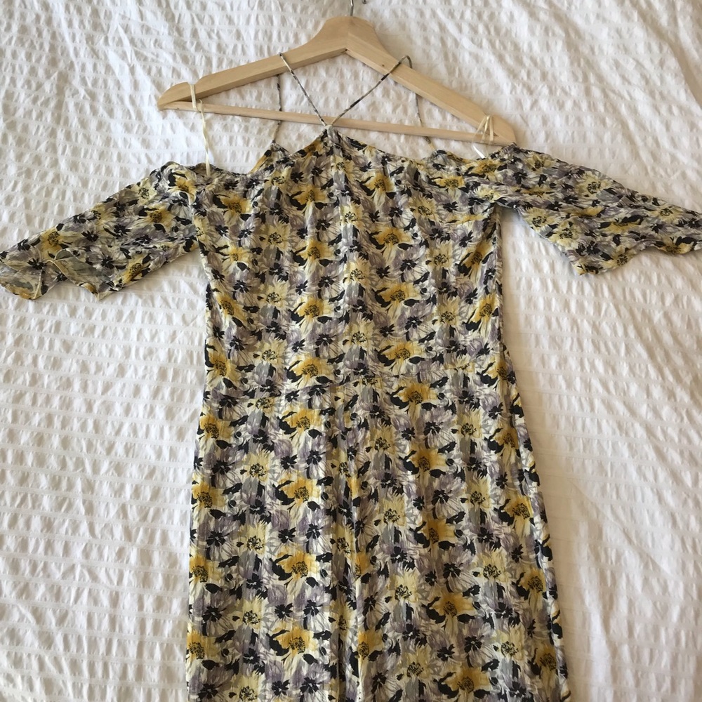 Topshop floral jumpsuit